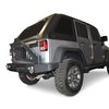 Dv8 Offroad JEEP JK REAR BUMPER 07-18 WRANGLER JK W/LIGHT HOLES FULL LENGTH RBSTTB-11